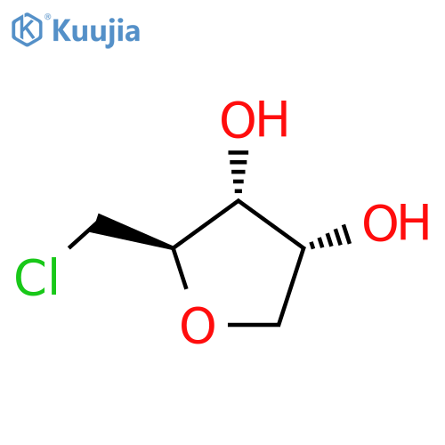 RIBITOL, 2,5-ANHYDRO-1-CHLORO-1-DEOXY- structure
