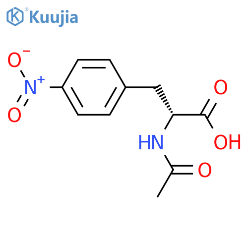 (R)-2-Acetamido-3-(4-nitrophenyl)-propanoic Acid structure