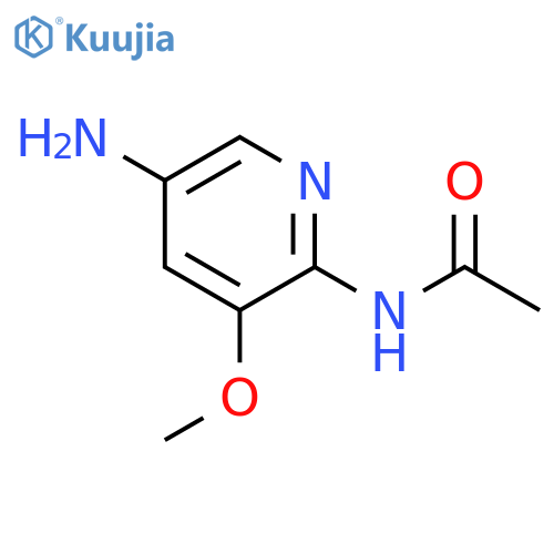 Acetamide,N-(5-amino-3-methoxy-2-pyridinyl)- structure