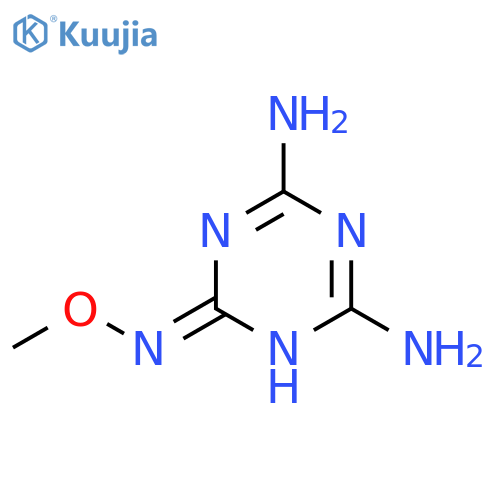 1,3,5-Triazine-2,4,6-triamine,N2-methoxy- structure