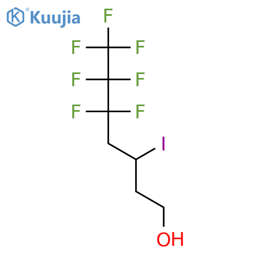 1-Heptanol, 5,5,6,6,7,7,7-heptafluoro-3-iodo- structure