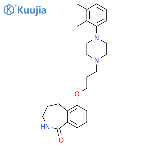 1H-2-Benzazepin-1-one,6-[3-[4-(2,3-dimethylphenyl)-1-piperazinyl]propoxy]-2,3,4,5-tetrahydro- structure