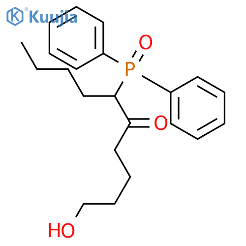 5-Decanone, 6-(diphenylphosphinyl)-1-hydroxy- structure