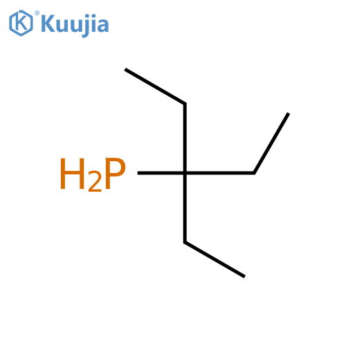 Phosphine, (1,1-diethylpropyl)- structure