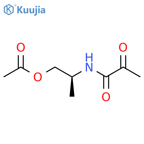 Propanamide, N-[2-(acetyloxy)-1-methylethyl]-2-oxo-, (S)- (9CI) structure