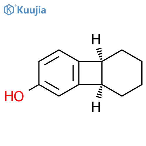 2-Biphenylenol, 4b,5,6,7,8,8a-hexahydro-, cis- structure