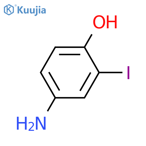 4-Amino-2-iodophenol structure