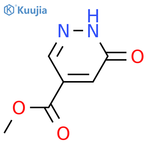 Methyl 6-oxo-1,6-dihydropyridazine-4-carboxylate structure