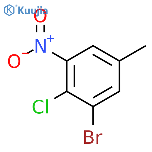 3-Bromo-4-chloro-5-nitrotoluene structure