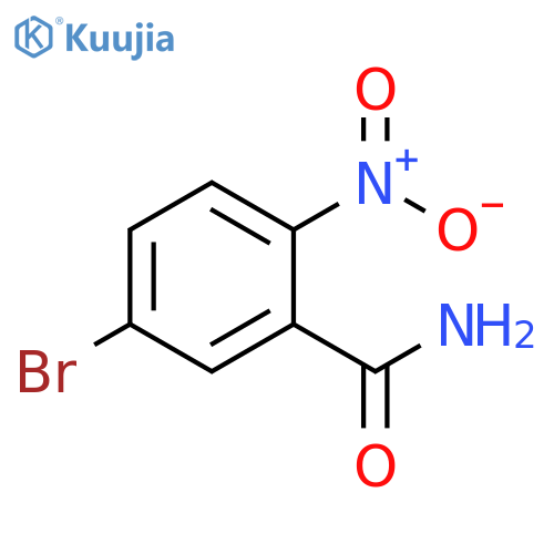 5-Bromo-2-nitrobenzamide structure