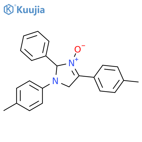 1H-Imidazole, 2,5-dihydro-1,4-bis(4-methylphenyl)-2-phenyl-, 3-oxide structure