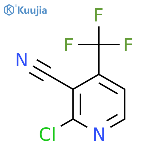 2-Chloro-4-(trifluoromethyl)nicotinonitrile structure