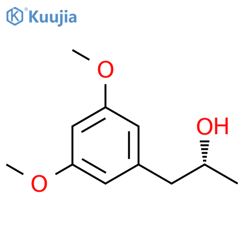 (2R)-1-(3,5-dimethoxyphenyl)propan-2-ol structure