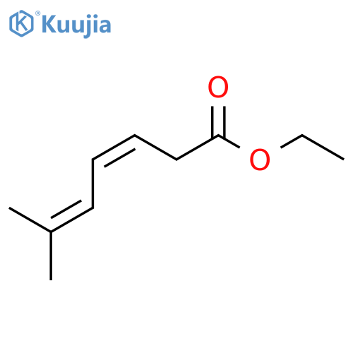 3,5-Heptadienoic acid, 6-methyl-, ethyl ester, (Z)- structure