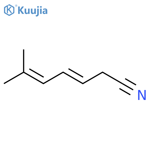3,5-Heptadienenitrile, 6-methyl-, (E)- structure