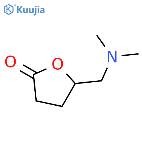2(3H)-Furanone, 5-[(dimethylamino)methyl]dihydro- structure