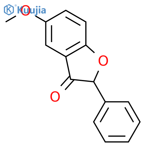 3(2H)-Benzofuranone, 5-methoxy-2-phenyl- structure