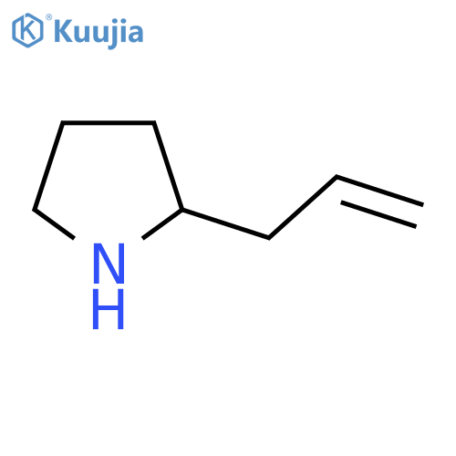 2-(2-propen-1-yl)-Pyrrolidine structure