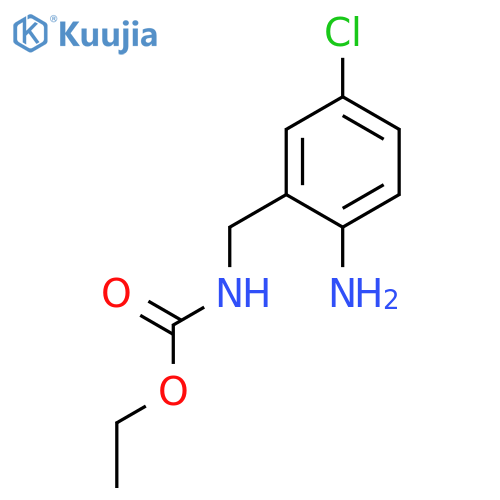 Carbamic acid, (2-amino-5-chlorophenyl)methyl-, ethyl ester structure