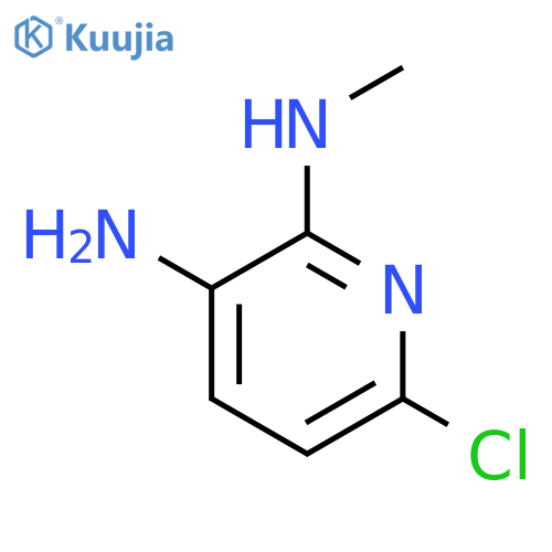 6-chloro-N2-methyl-pyridine-2,3-diamine structure