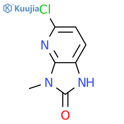 5-Chloro-3-methyl-1H-imidazo4,5-bpyridin-2(3H)-one structure