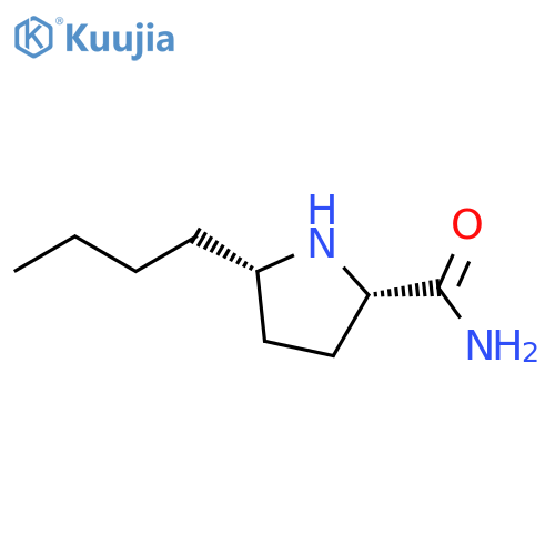 2-Pyrrolidinecarboxamide,5-butyl-,(2S-cis)-(9CI) structure