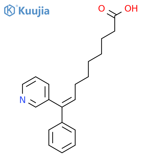 8-Nonenoic acid, 9-phenyl-9-(3-pyridinyl)-, (Z)- structure