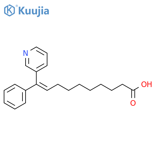 9-Decenoic acid, 10-phenyl-10-(3-pyridinyl)-, (Z)- structure
