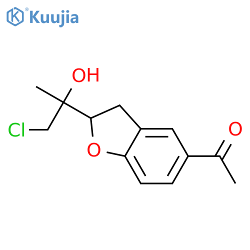 Tremetone; (ξ)-form, 1',2'-Dihydro, 1'-hydroxy, 2'-chloro structure