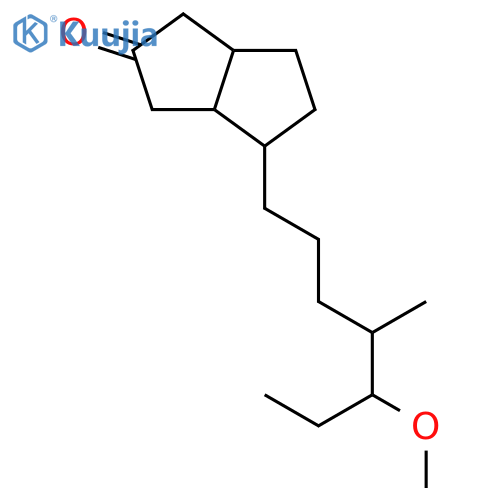 2(1H)-Pentalenone, hexahydro-4-(5-methoxy-4-methylheptyl)- structure