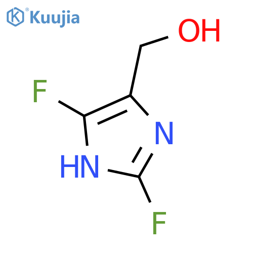 1H-Imidazole-4-methanol, 2,5-difluoro- structure