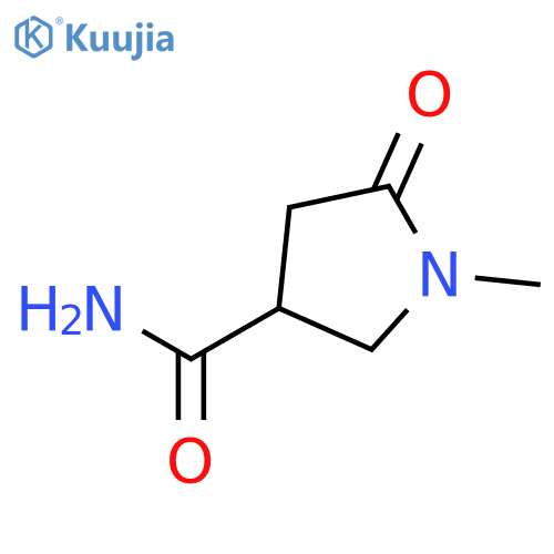 1-Methyl-5-oxopyrrolidine-3-carboxamide structure