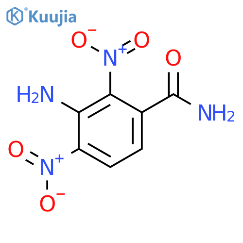 3-Amino-2,4-dinitrobenzamide structure
