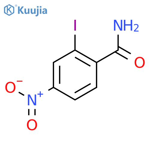 Benzamide, 2-iodo-4-nitro- structure