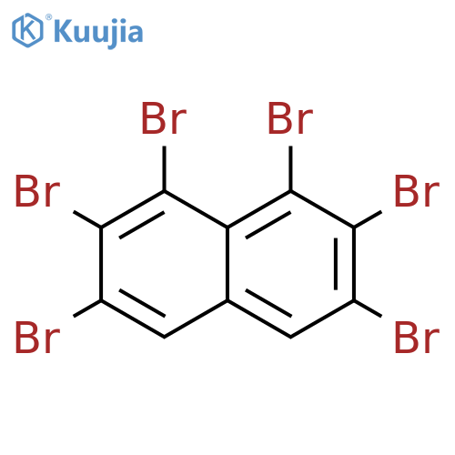 Naphthalene,1,2,3,6,7,8-hexabromo- structure