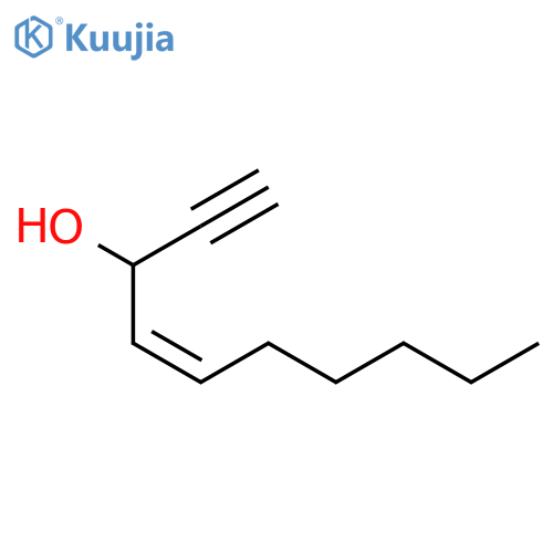4-Decen-1-yn-3-ol, (Z)- structure