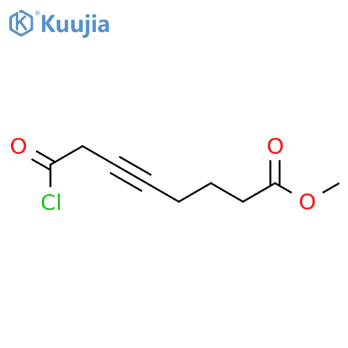 5-Octynoic acid, 8-chloro-8-oxo-, methyl ester structure