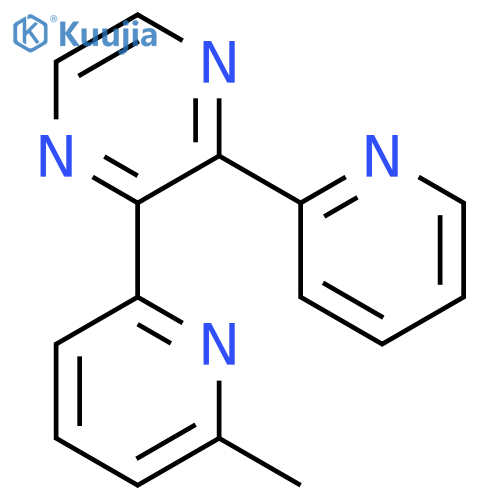 Pyrazine, 2-(6-methyl-2-pyridinyl)-3-(2-pyridinyl)- structure