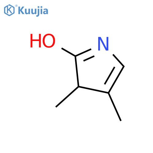 3H-Pyrrol-2-ol, 3,4-dimethyl- structure