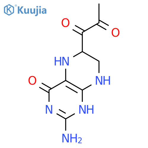 1,2-Propanedione,1-(2-amino-3,4,5,6,7,8-hexahydro-4-oxo-6-pteridinyl)- structure