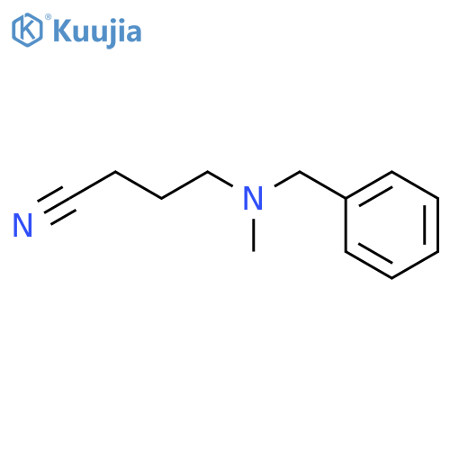 N-Methyl-N-(3-cyanopropyl)benzylamine structure