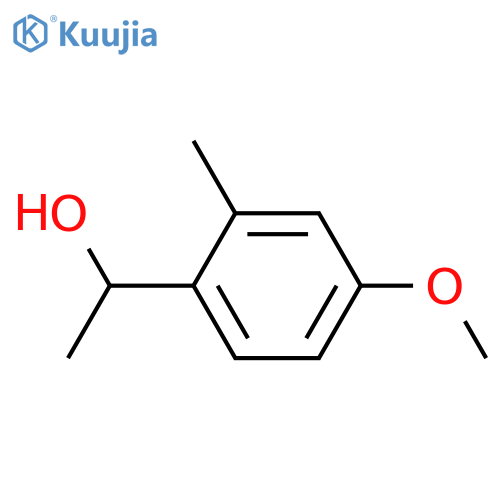 1-(4-METHOXY-2-METHYL-PHENYL)-ETHANOL structure