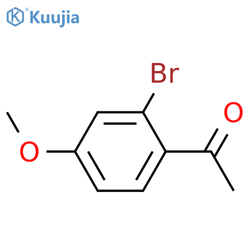 1-(2-Bromo-4-methoxy-phenyl)-ethanone structure