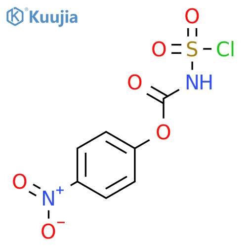 CARBAMIC ACID, (CHLOROSULFONYL)-, 4-NITROPHENYL ESTER structure