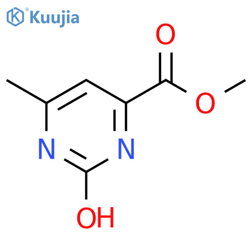 Methyl 2-hydroxy-4-methylpyrimidine-4-carboxylate structure