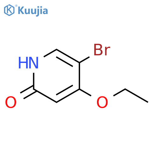 5-Bromo-4-ethoxy-2(1H)-pyridinone structure