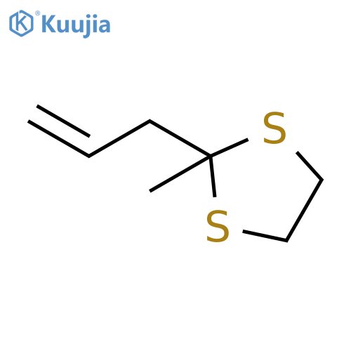 1,3-Dithiolane, 2-methyl-2-(2-propenyl)- structure