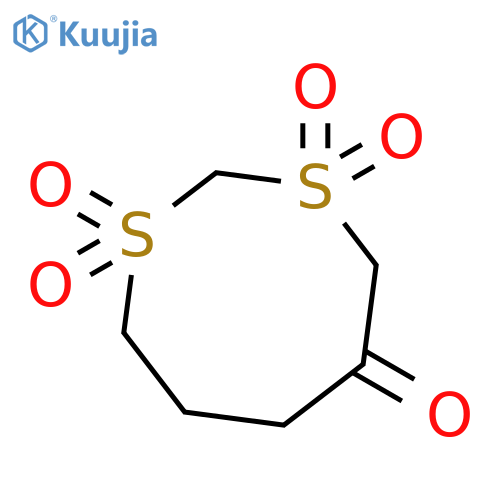 1,3-Dithiocan-5-one, 1,1,3,3-tetraoxide structure