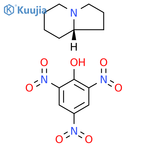 Indolizine, octahydro-, (S)-, compd. with 2,4,6-trinitrophenol (1:1) structure
