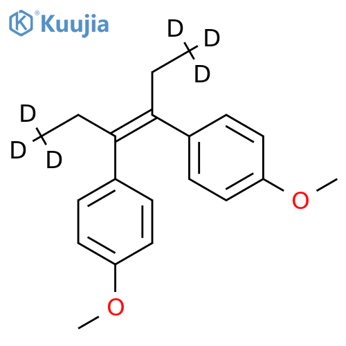 cis-3,4-Di-p-anisyl-3-hexene-d6 structure